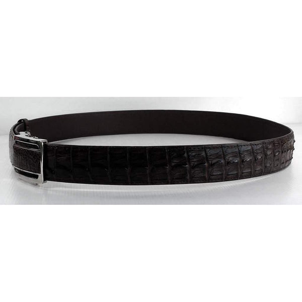 Genuine Black Crocodile Tail Belts
