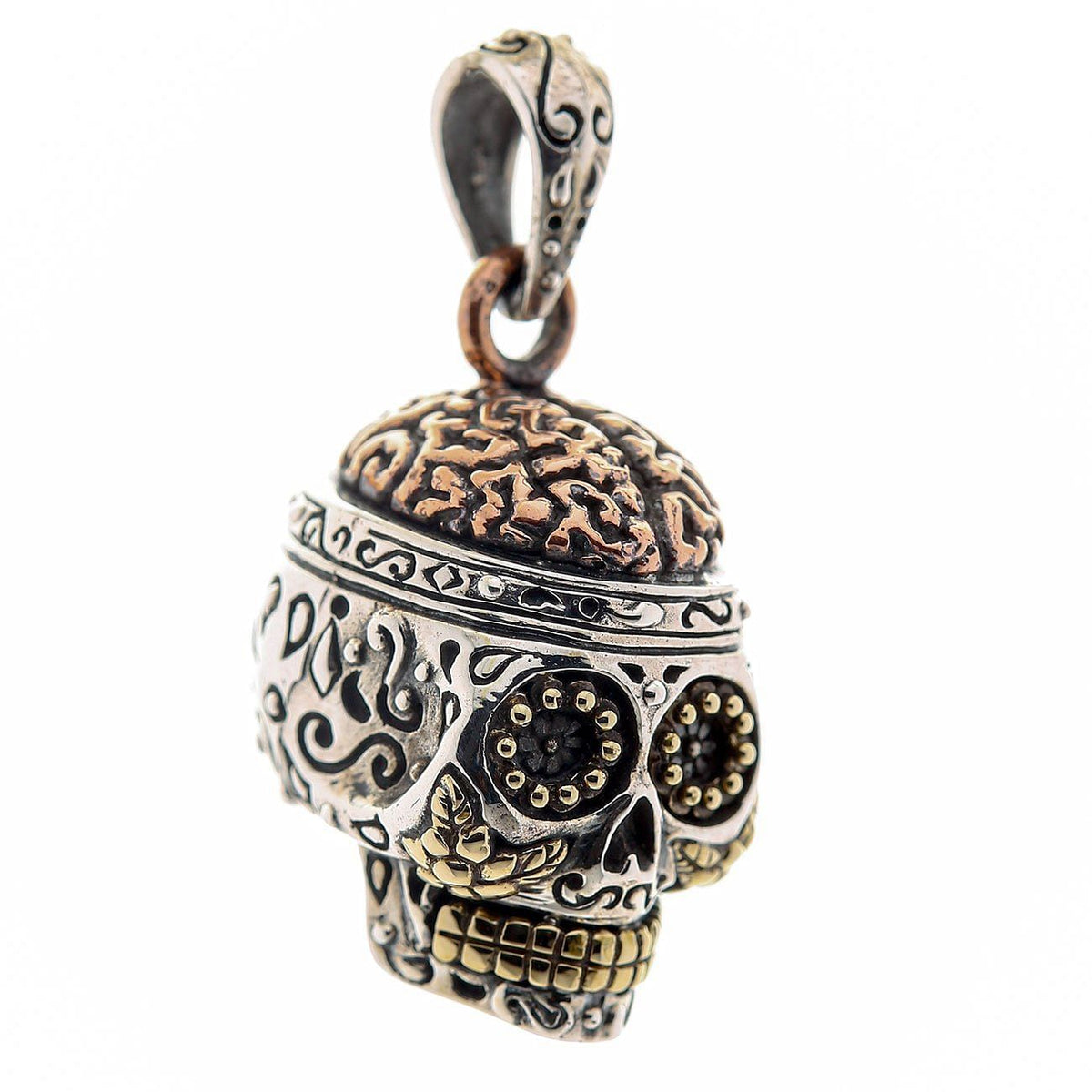 brain-sugar-skull-pendant- 