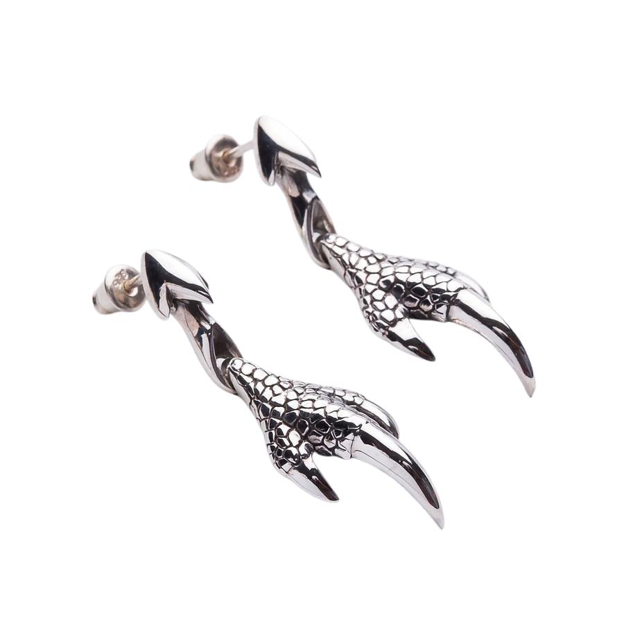 I07 Uomo Rimorchio Patronenhülse Con Drago Argento Sterling 925 I07 Uomo Rimorchio Patronenhülse Con Drago Argento Sterling 925