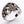 Load image into Gallery viewer, Red Garnet Cross Ring
