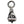 Load image into Gallery viewer, Sterling Silver Skull Biker Rider Bell Pendant
