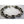 Load image into Gallery viewer, Silver Stingray Leather Biker Bracelet
