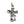 Load image into Gallery viewer, Sterling Silver Tribal Gothic Cross Pendant
