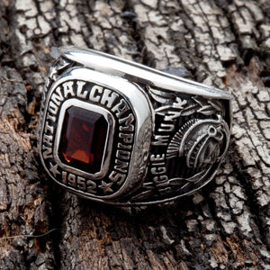 1952 Michigan State silver ring three-quarter view