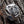 Macro shot of the Spartan warrior head emblem on the right shank