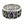 Amethyst Fleur-de-Lis Sterling Silver Band Ring, amethyst ring front