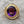 Bague d'évêque plaquée or avec améthyste ovale, dessus de l'améthyste ovale