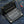 Black Lizard Leather Long Biker Wallet, open interior