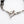 Black Onyx Sterling Silver Skull Bracelet — skeleton toggle closeup