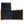 Black Ostrich Leg Bifold with Tan Trim showing the interior ID flap raised above the card rows.