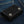 Black Shark Leather Trifold Biker Wallet, front left angle