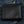 Black Stingray Cross Bifold Wallet, back on denim