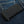 Black Stingray Flame Snap Biker Wallet, back denim