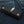 Black Stingray Flame Snap Biker Wallet, front diagonal denim