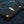 Black Stingray Flame Snap Biker Wallet, opposite front denim