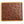 Brown Quill Ostrich Bifold with Tan Edging showing opposite quill panel and tan edge.
