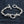 Bulldog Iron Cross Sterling Silver Bracelet, iron cross and bulldog flat lay