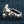 Clear CZ Star Skull Sterling Silver Ring, ring reverse angle
