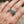 Club Suit Sterling Silver Spinner Ring worn on a hand