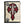 Cobra Skin Red Stingray Cross Biker Wallet, isolated portrait front