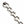 Crazy Skull Kettenarmband aus Sterlingsilber, flach liegende Ansicht