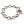 Crazy Skull Kettenarmband aus Sterlingsilber, Gesamtansicht