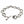 Crazy Skull Kettenarmband aus Sterlingsilber, Ansicht des Knebelverschlusses