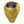 Vergoldeter Amethystring mit Kreuz und Rankenmuster, Blickwinkel auf das Rankenmuster