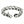 Crown Clasp Sterling Silver Cuban Bracelet, full bracelet