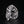 Bague bouclier crucifix et filigrane en argent sterling .925, bague de trois-quarts droit