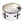 Cutout Cross Sterling Silver Band Ring, smooth band reverse