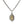 Guadalupe medal suspended from a styling chain with the skull medal behind