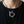 Dragon Loop Sterling Silver Pendant, worn at the neckline