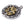 Dragon Phoenix Split Sterling Silver Pendant, assembled medallion left angle
