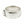 Faceted Star Sterling Silver Band Ring. Smooth band profile.