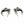Flame Claw Sterling Silver Stud Earrings, earring side profile