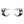 Flame Claw Sterling Silver Stud Earrings, flame claw earring pair front