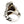 Ganesh statementring i 925 sterlingsilver, virvelmönster på skenans baksida