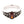 Synthetic Garnet Fleur-de-Lis Sterling Silver Ring, front red stone fleur de lis