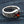Synthetic Garnet Fleur-de-Lis Sterling Silver Ring, opposite fabric angle