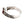 Synthetic Garnet Fleur-de-Lis Sterling Silver Ring, underside stone