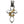 Collar con colgante de cruz de plata de ley con cadena de oro, cruz frontal y reasa grabada