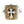 Bague en argent sterling 925 à croix des Écritures plaquée or, face droite de la croix et panneau doré gravé