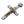Gold-Plated Jesus Sterling Silver Crucifix Pendant, crucifix side depth