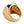 Gold-Plated Natural Amethyst Halo Ring, interior view of the ring shank showing the solid construction and hallmark