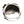 Anillo gótico de plata de ley con araña chapada en oro, sello interior del anillo