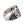 Bague bouclier fleur de lys gothique en argent sterling, profil latéral de la bague