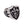 Bague bouclier fleur de lys gothique en argent sterling, bague de trois-quarts droite