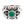 Bague tribale en argent sterling et agate verte, face de la bague avec agate verte