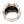 Drakkloring i sterlingsilver med grönt öga, insida av ringen med grönt öga och klor som visar den släta skenan och solida konstruktionen i sterlingsilver